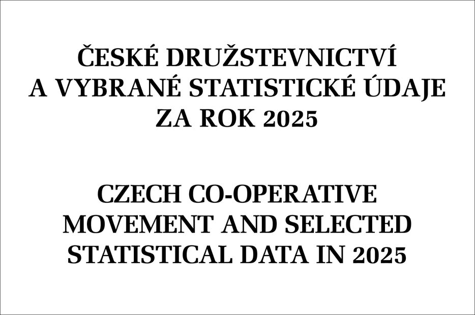 České družstevnictví a vybrané statistické údaje 2025