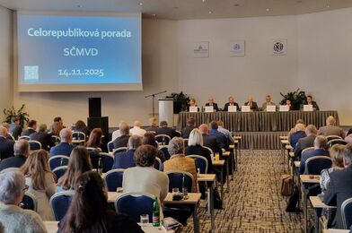 Z jednání Celorepublikové porady SČMVD 2025