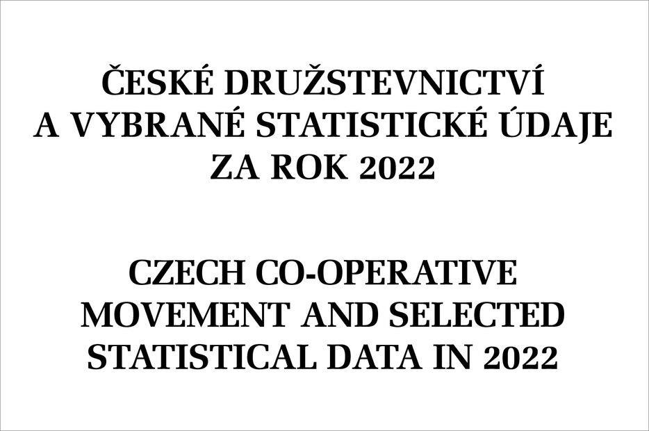 České družstevnictví a vybrané statistické údaje 2022