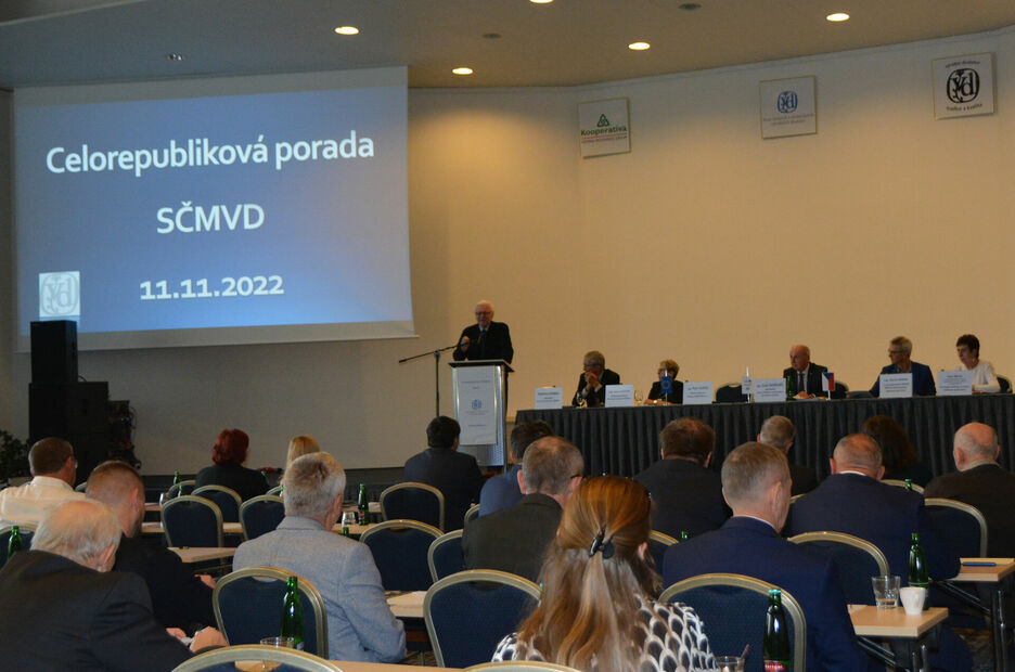 Celorepubliková porada SČMVD 2022 (Foto: Jana Henychová)